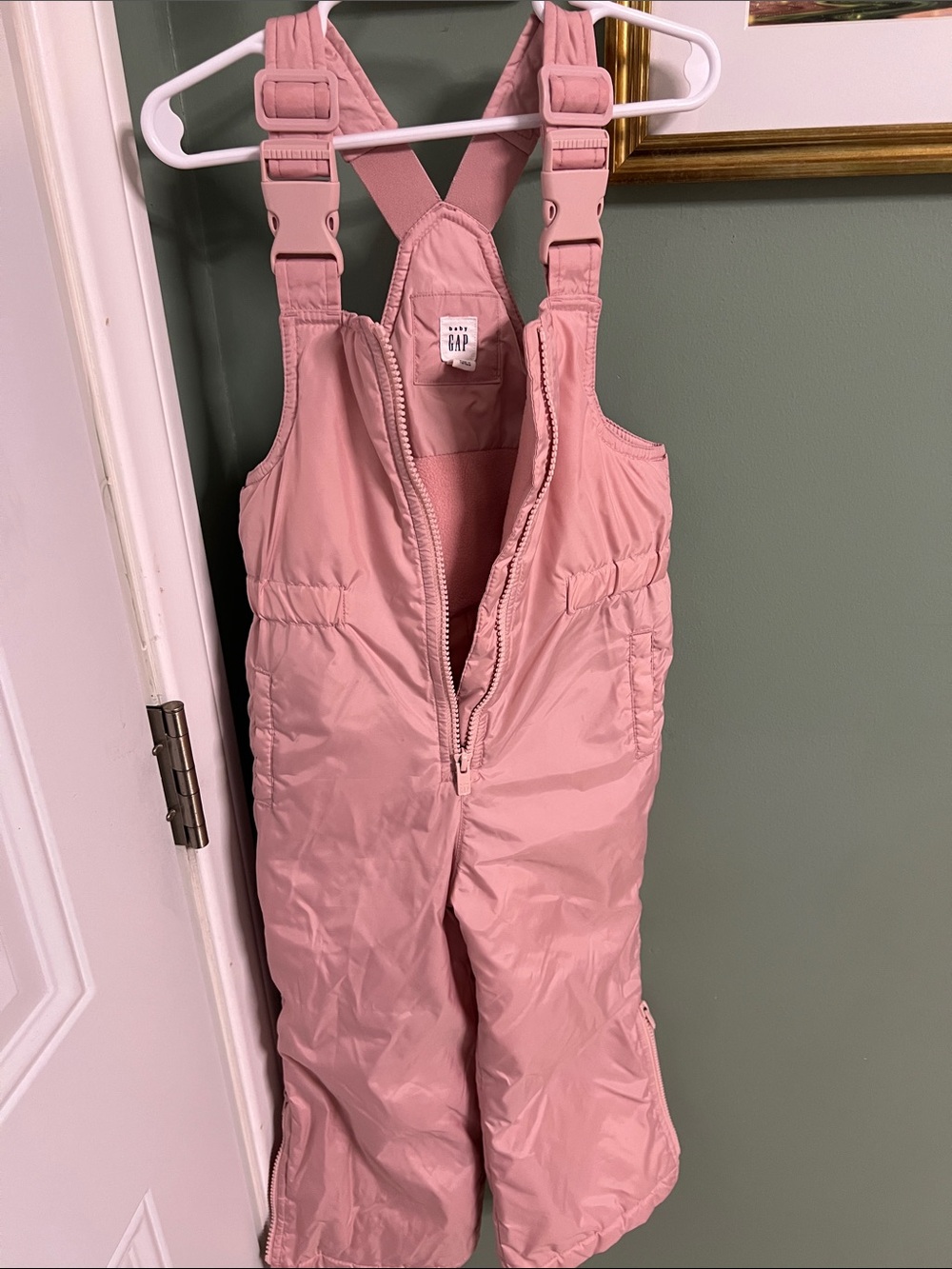 GAP Pink Kids Puffer Snow Pants 4T